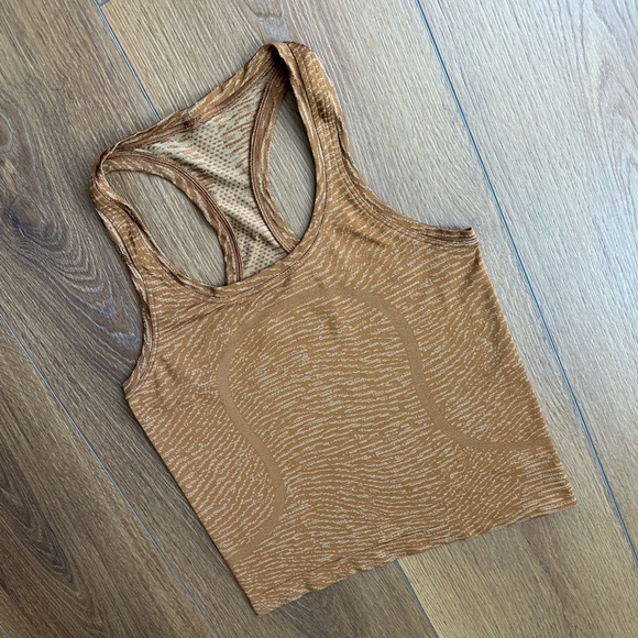 lululemon athletica Racerback Tank Top in Rust Brown - Picture 7 of 11